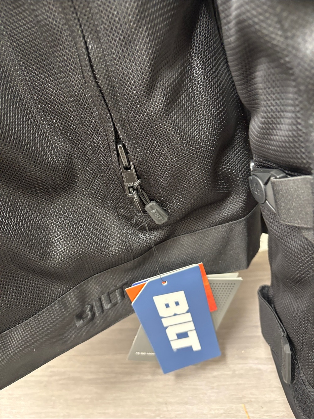 BILT Men's Black Performance Riding Jacket - Picture 4 of 7